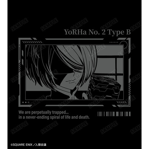 『NieR:Automata Ver1.1a』 2B リフレクタープリントTシャツレディース