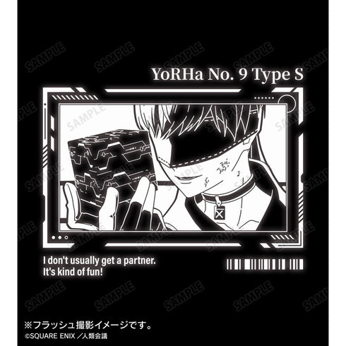 『NieR:Automata Ver1.1a』 9S リフレクタープリントTシャツレディース