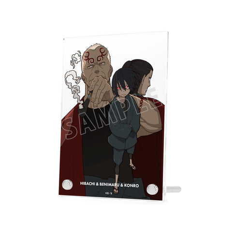 漫画『炎炎ノ消防隊』 新門 紅丸&新門 火鉢&相模屋 紺炉 ダブルアクリルパネル