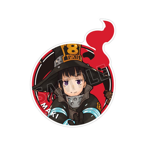 漫画『炎炎ノ消防隊』 茉希 尾瀬 トラベルステッカー