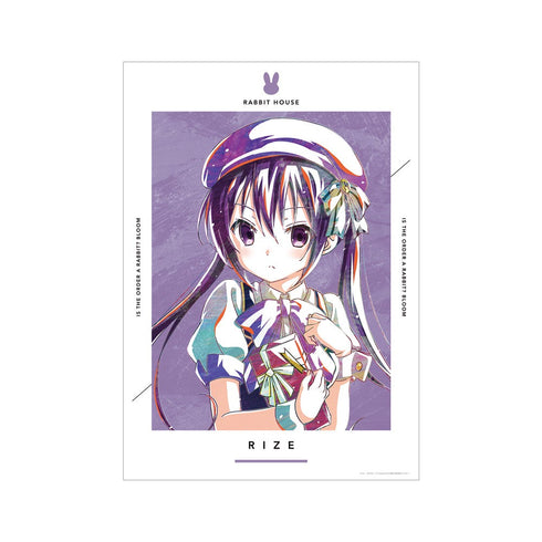 『ご注文はうさぎですか? BLOOM』 リゼ Ani-Art A3マット加工ポスター