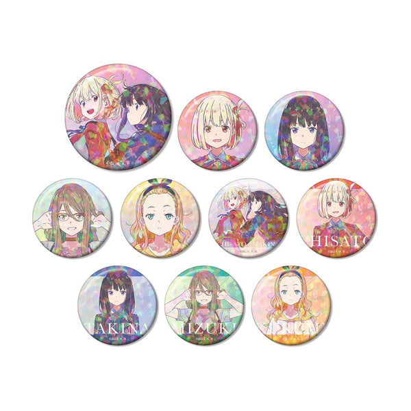 TVアニメ『リコリス・リコイル』 トレーディング Ani-Art clear label ホログラム缶バッジ(単位/BOX)