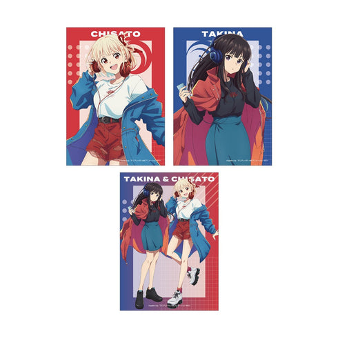 TVアニメ『リコリス・リコイル』 描き下ろし私服ver. 2Lブロマイド3枚セット