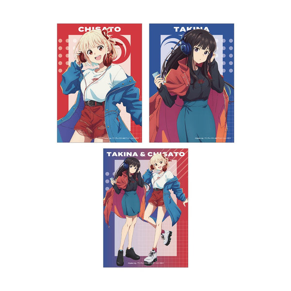 TVアニメ『リコリス・リコイル』 描き下ろし私服ver. 2Lブロマイド3枚セット