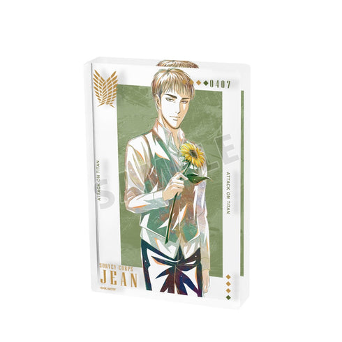 『進撃の巨人』 描き下ろし ジャン Flower Shop ver. Ani-Art アクリルブロック