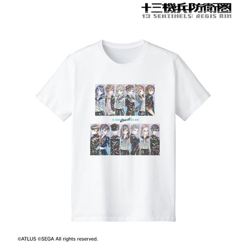『十三機兵防衛圏』 集合 Ani-Art Tシャツメンズ