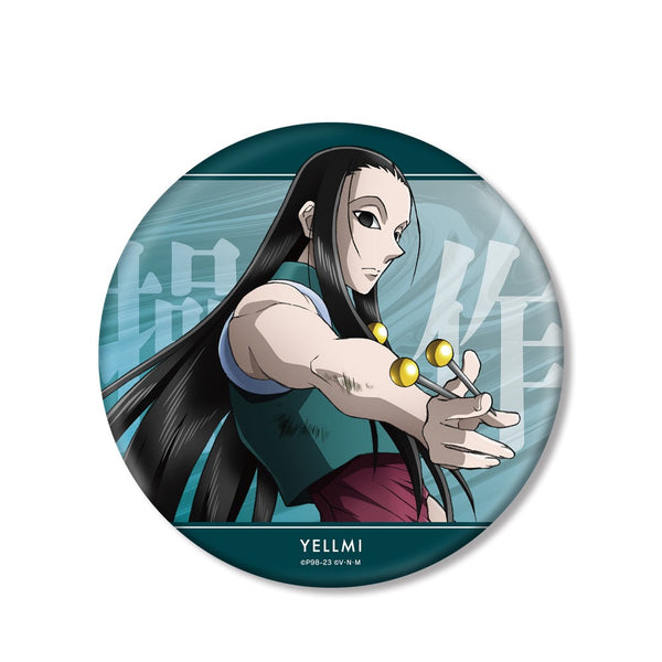 『HUNTER×HUNTER』 描き下ろし イルミ 戦う背中ver. BIG缶バッジ