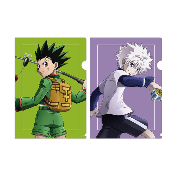 『HUNTER×HUNTER』 描き下ろし ゴン&キルア 戦う背中ver. クリアファイル2枚セット