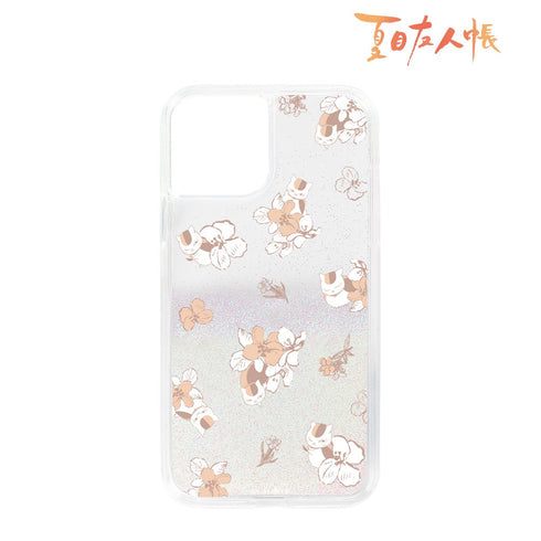 『夏目友人帳』ニャンコ先生 グリッターiPhoneケース ver.E