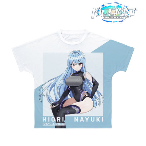 『ドルフィンウェーブ』 永雪 氷織 フルグラフィックTシャツユニセックス