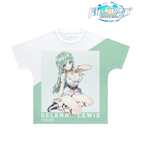 『ドルフィンウェーブ』 セレナ・ルイス フルグラフィックTシャツユニセックス