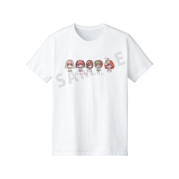 映画『五等分の花嫁』 集合 ちょこんと! ウェディングver. Tシャツメンズ