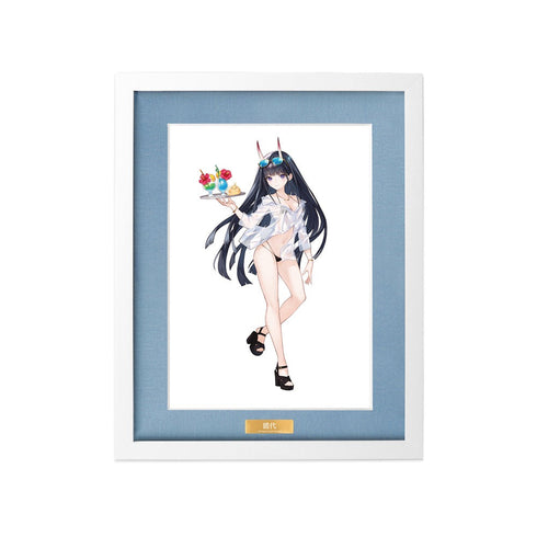 『アズールレーン』 描き起こしイラスト 能代 水着ver. キャラファイングラフ