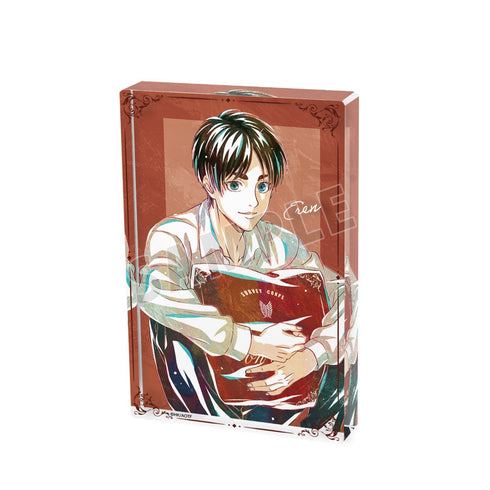 『進撃の巨人』 描き下ろし エレン リラックスver. Ani-Art アクリルブロック