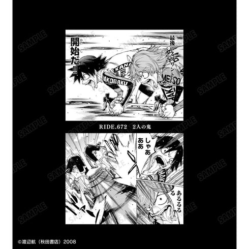 『弱虫ペダル』 新開 悠人&新開 隼人 2人の鬼 ロングTシャツユニセックス
