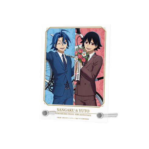 『弱虫ペダル LIMIT BREAK』 描き下ろし 真波 山岳&新開 悠人 10th Anniversary ver. A6アクリルパネル
