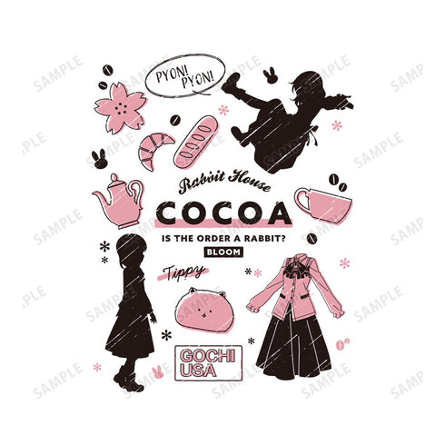 『ご注文はうさぎですか? BLOOM』 ココア Ani-Sketch パーカーレディース