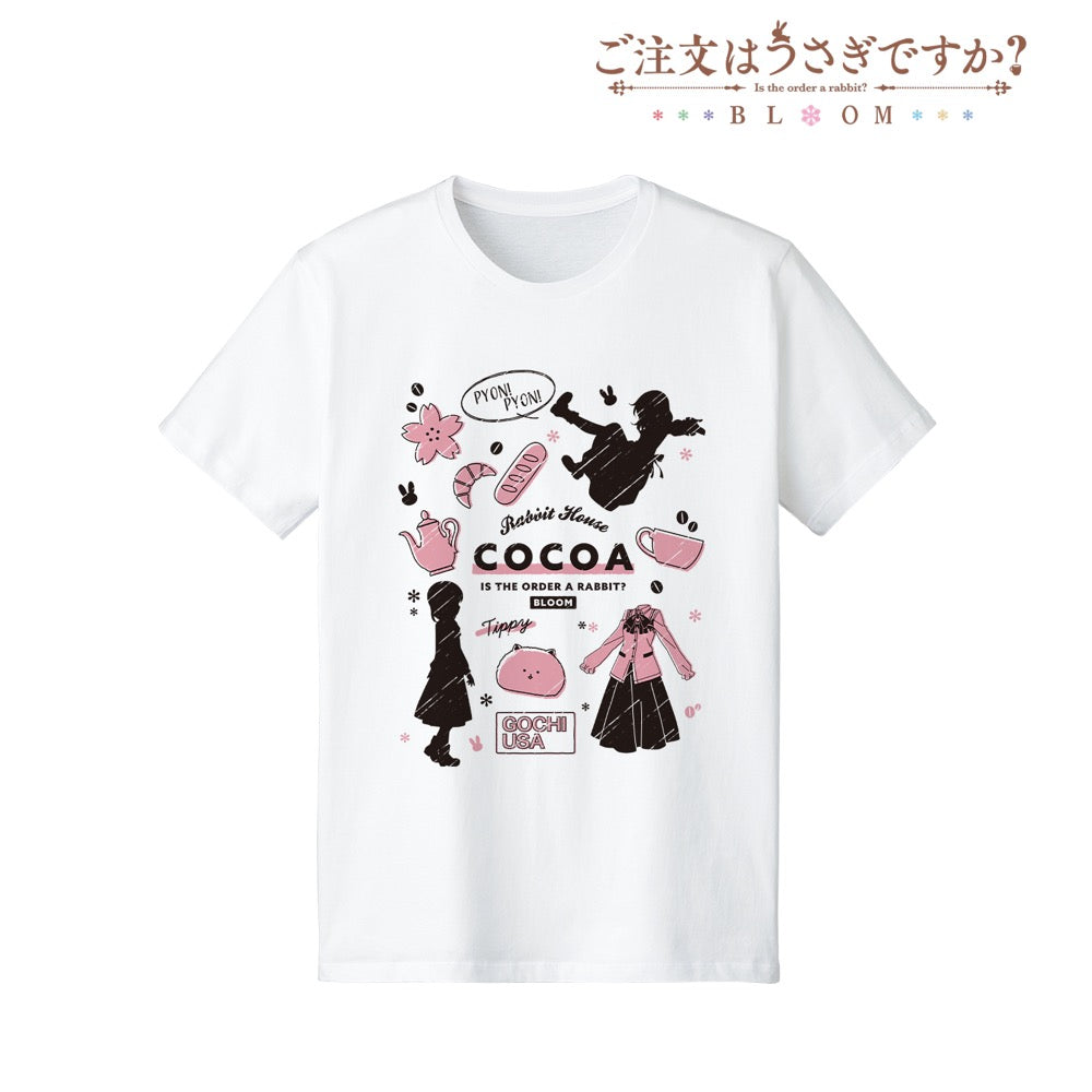 ご注文はうさぎですか？ BLOOM』 ココア Ani-Sketch Tシャツレディース