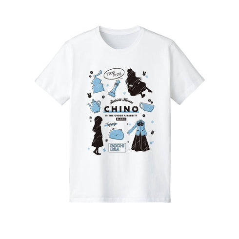 『ご注文はうさぎですか? BLOOM』 チノ Ani-Sketch Tシャツメンズ