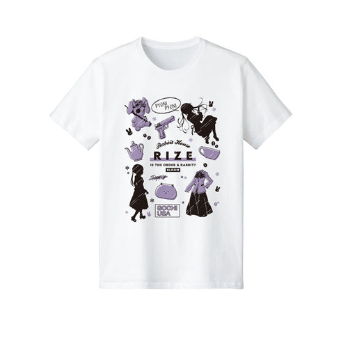 『ご注文はうさぎですか? BLOOM』 リゼ Ani-Sketch Tシャツレディース