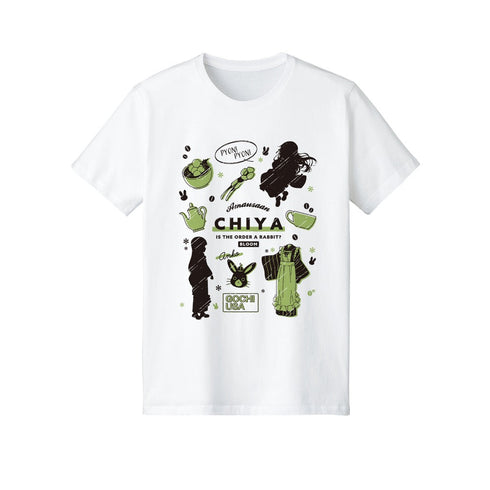 『ご注文はうさぎですか? BLOOM』 千夜 Ani-Sketch Tシャツメンズ