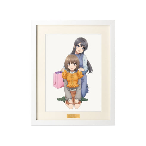 『青春ブタ野郎はおでかけシスターの夢を見ない』 桜島麻衣&梓川花楓 キャラファイングラフ