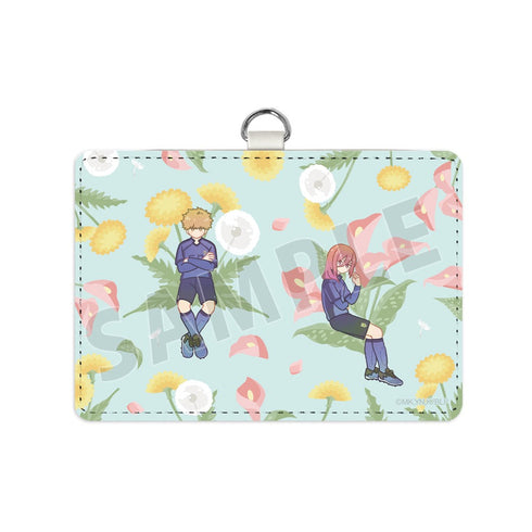 "Blue Lock" Rensuke Kunigami & Hyoma Chigiri Botania Pass Case with Lanyard