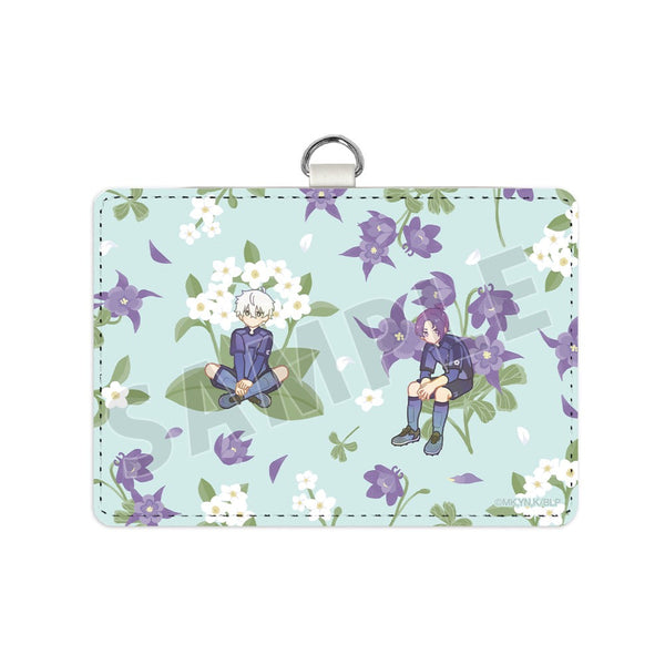 "Blue Lock" Seishiro Nagi & Reo Mikage Botania Pass Case with Lanyard
