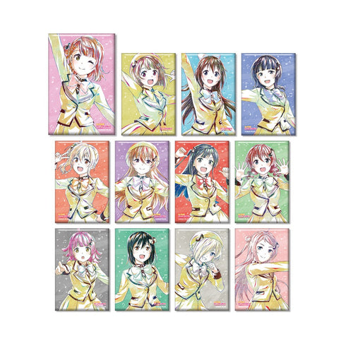 『ラブライブ!虹ヶ咲学園スクールアイドル同好会』 トレーディング Ani-Art スクエア缶バッジ(単位/BOX)