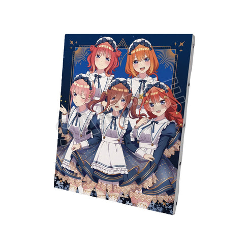 『五等分の花嫁∽』 描き下ろし 集合 星空メイドver. キャンバスボード
