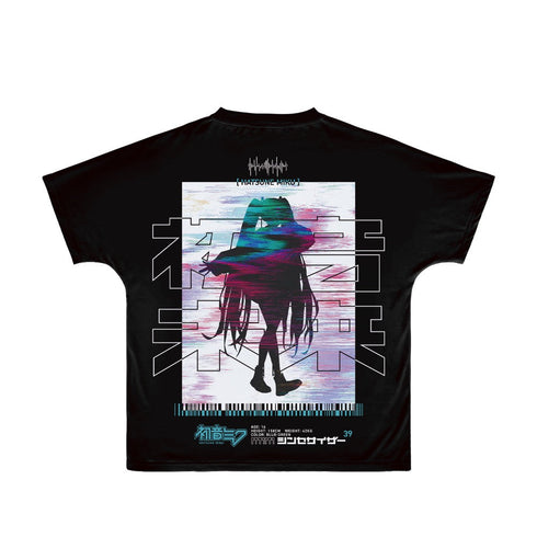 『HATSUNE MIKU EXPO 10th Anniversary』描き下ろし 初音ミク テックファッションver. Art by so品 フルグラフィックTシャツユニセックス
