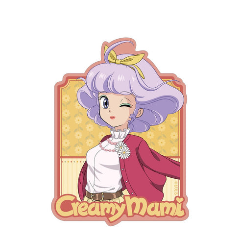『魔法の天使クリィミーマミ』 描き下ろし クリィミーマミ 昭和 時代ファッションver. トラベルステッカー