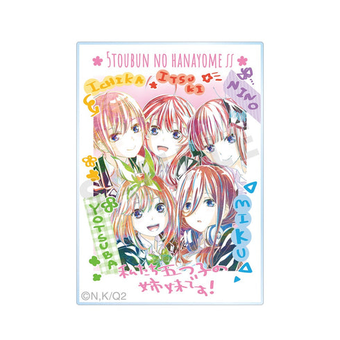 『五等分の花嫁∬』 集合 Ani-Art 第3弾 アクリルステッカー