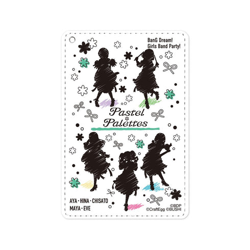 『BanG Dream! ガールズバンドパーティ!』 Pastel*Palettes Ani-Sketch 1ポケットパスケース