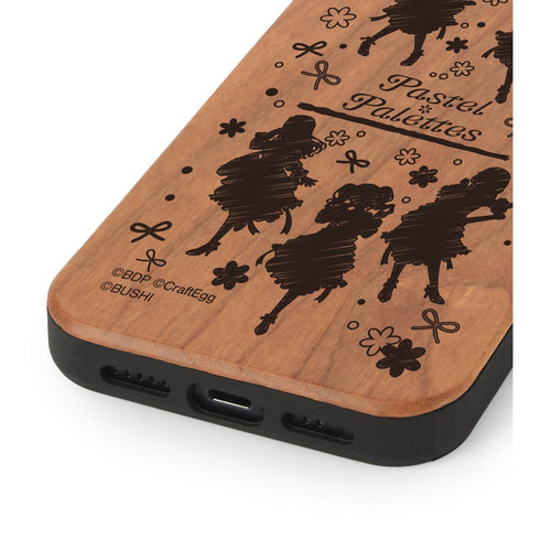 『バンドリ! ガールズバンドパーティ!』 Pastel*Palettes Ani-Sketch ウッドiPhoneケース