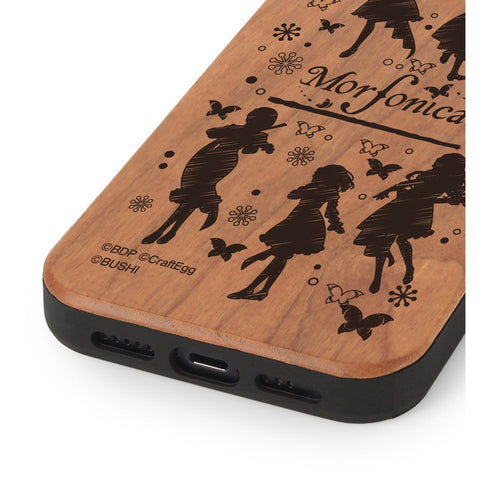 『バンドリ! ガールズバンドパーティ!』 Morfonica Ani-Sketch ウッドiPhoneケース