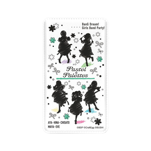 『バンドリ! ガールズバンドパーティ!』 Pastel*Palettes Ani-Sketch モバイルバッテリー