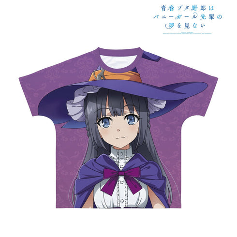 『青春ブタ野郎はバニーガール先輩の夢を見ない』 描き下ろし 牧之原翔子 ハロウィン2023ver. フルグラフィックTシャツユニセックス