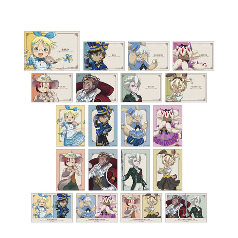 『メイドインアビス 烈日の黄金郷』描き下ろし 不思議の国のアリスver. トレーディングブロマイド2枚セット(単位/BOX)