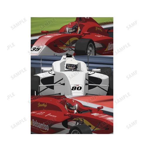 TVアニメ『オーバーテイク!』 マシンビジュアル パーカーレディース