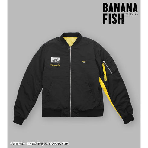 『BANANA FISH』 アッシュ・リンクス MA-1ユニセックス