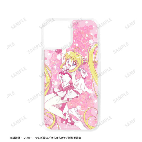 アニメ『ぴちぴちピッチ』 七海 るちあ グリッターiPhoneケース