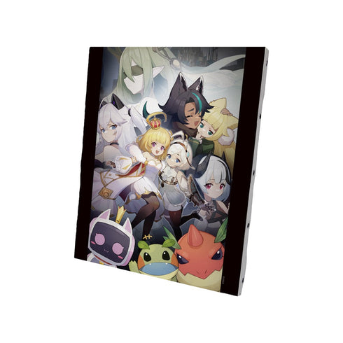 TVアニメ『攻略うぉんてっど!~異世界救います!?~』 キービジュアル キャンバスボード