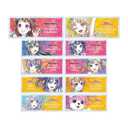 『BanG Dream! ガールズバンドパーティ!』 トレーディング Ani-Art 第5弾 アクリルネームプレート ver.A(単位/BOX)