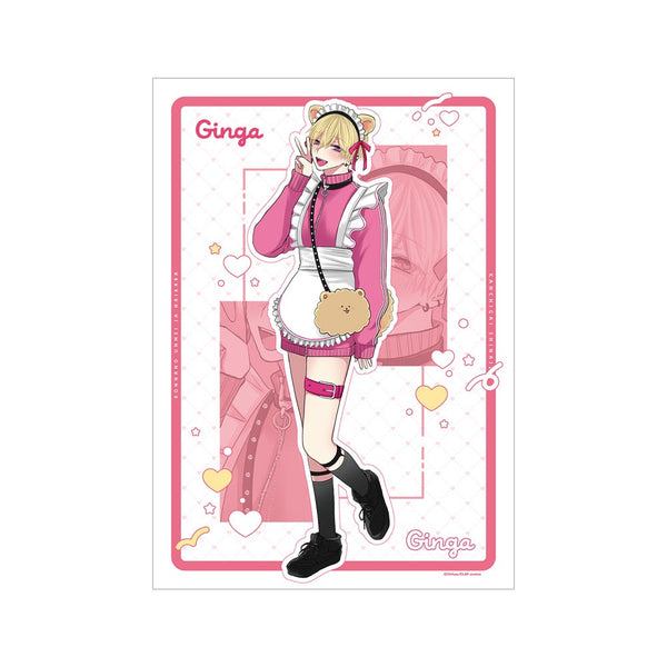 "Don't Get the Wrong Idea—This Isn't Fate" by Chifuyu: Original Illustration of Saejo Ginga (Maid & Butler Ver.) A3 Matte-Finish Poster