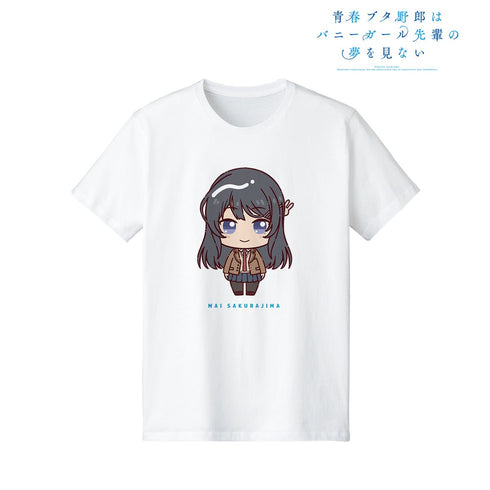 『青春ブタ野郎はバニーガール先輩の夢を見ない』 桜島麻衣 ちょこんと! Tシャツメンズ