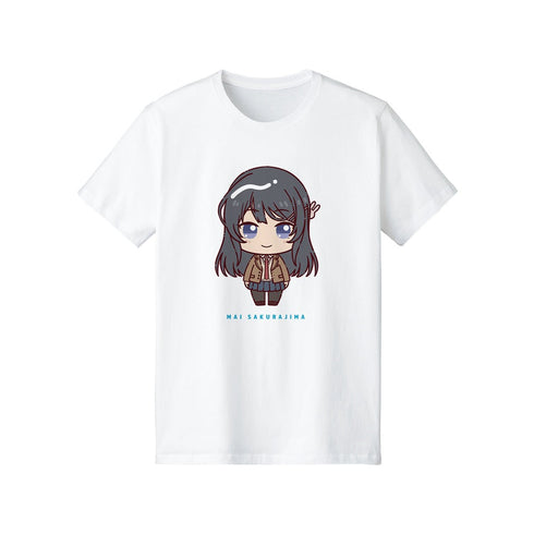 『青春ブタ野郎はバニーガール先輩の夢を見ない』 桜島麻衣 ちょこんと! Tシャツレディース
