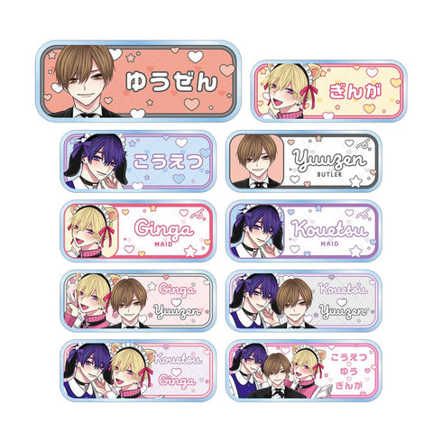 『こんなの運命じゃないから勘違いしないで』ちふゆ先生 描き下ろし メイド&執事ver. トレーディングアクリルネームプレート(単位/BOX)