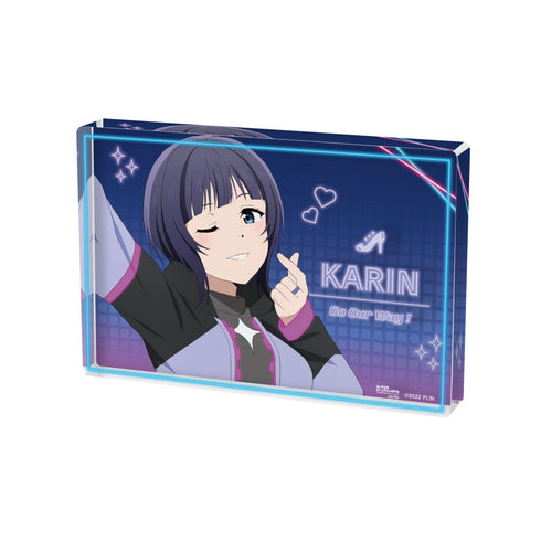 『ラブライブ!虹ヶ咲学園スクールアイドル同好会 NEXT SKY』 朝香 果林 Go Our Way! アクリルブロック