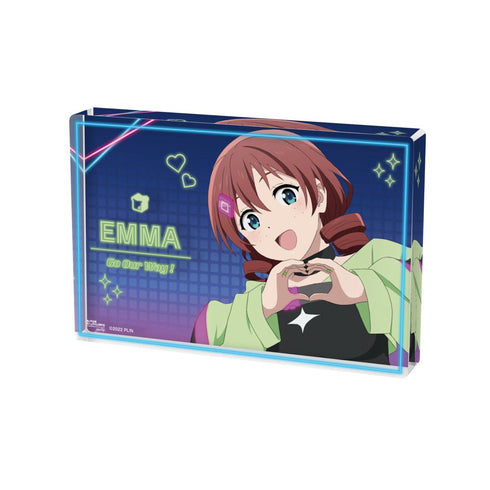 『ラブライブ!虹ヶ咲学園スクールアイドル同好会 NEXT SKY』 エマ・ヴェルデ Go Our Way! アクリルブロック
